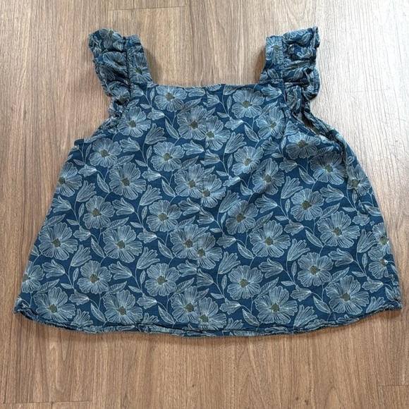 Button Down Blouse 55% Cotton - Picture 2 of 4